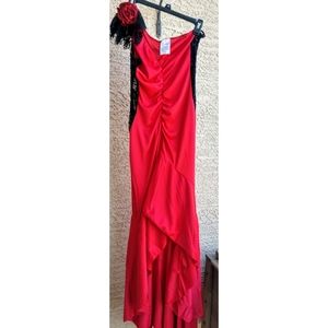 Goddessey Red Spanish costume lingerie Lg 12-14